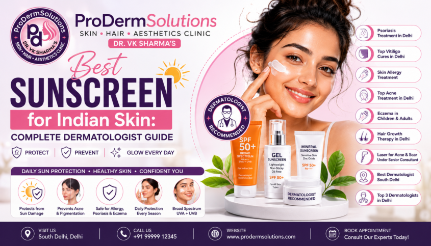 Best Sunscreen for Indian Skin: Complete Dermatologist Guide