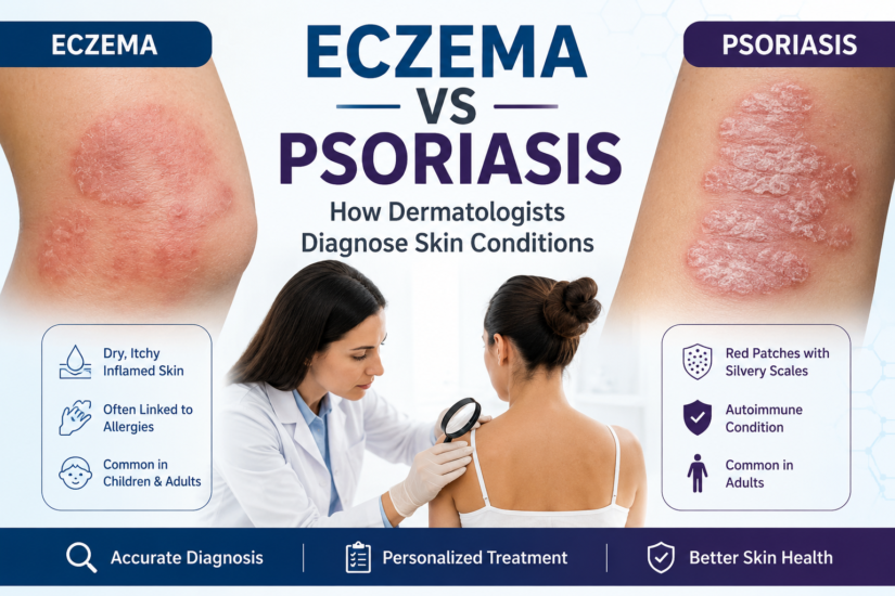 Eczema vs Psoriasis: How Dermatologists Diagnose Skin Conditions