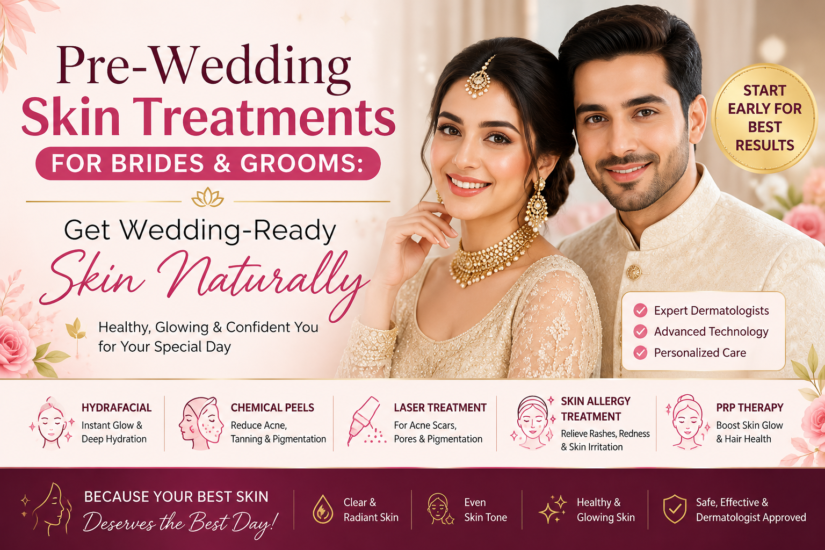 Pre-Wedding Skin Treatments for Brides And Grooms | Skin Allergy Treatment