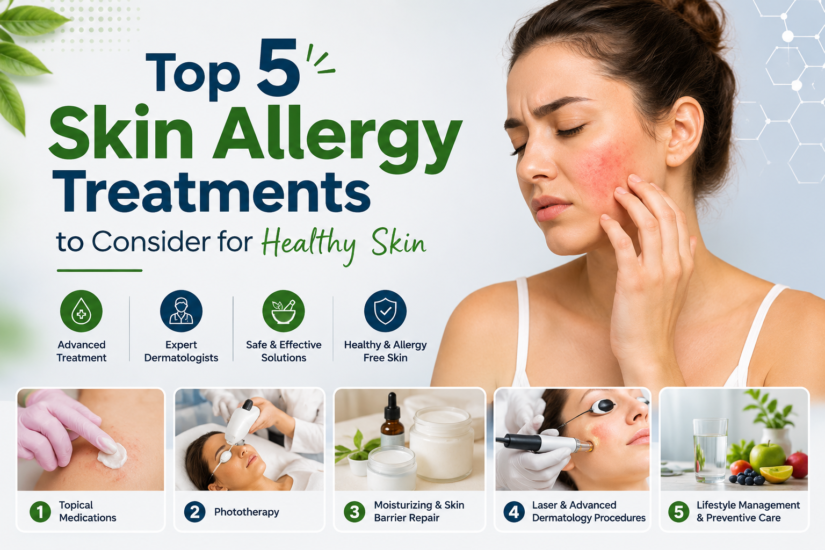 Top 5 Skin Allergy Solutions to Consider for Healthy Skin