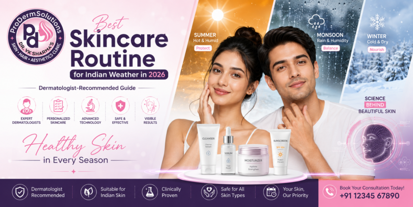 Best Skincare Routine for Indian Weather in 2026: Dermatologist-Recommended Guide