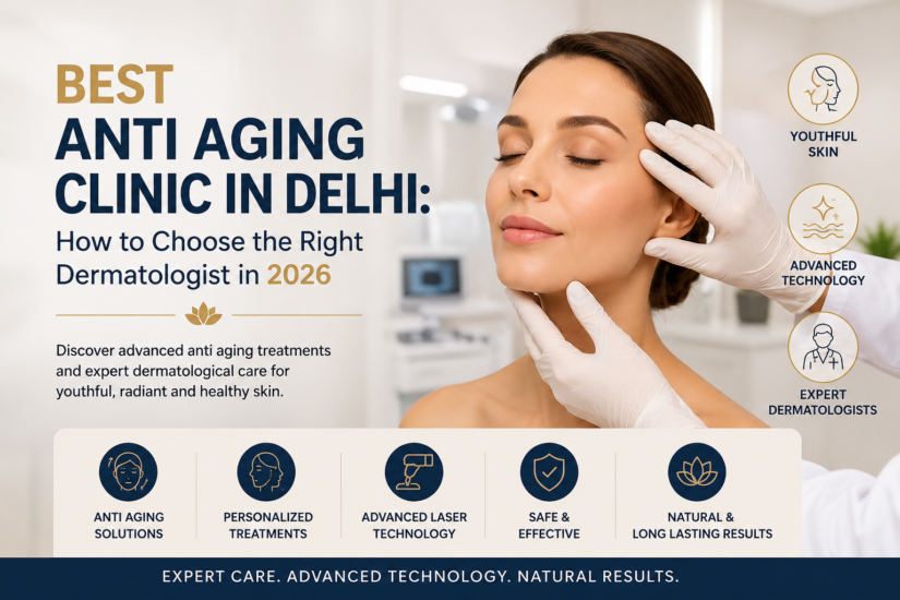 Best Anti Aging Clinic in Delhi: How to Choose the Right Dermatologist in 2026