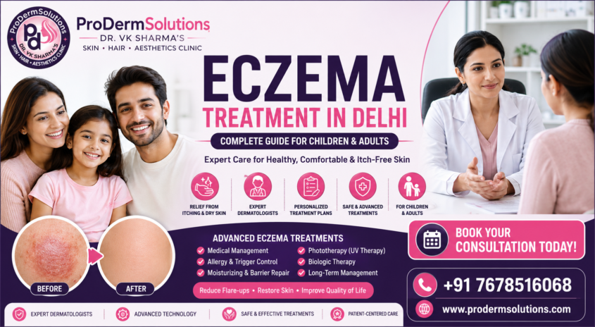 Eczema Treatment in Delhi: Complete Guide for Children and Adults