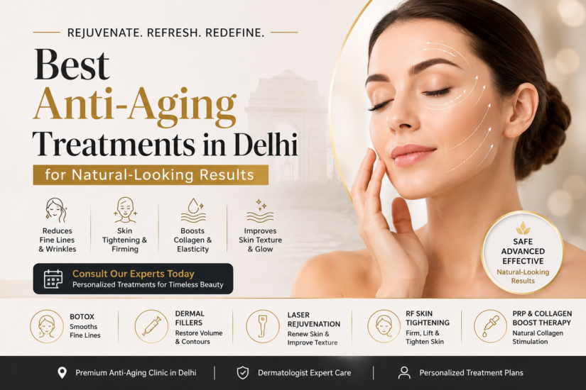 Best Anti-Aging Treatments in Delhi for Natural-Looking Results