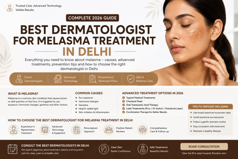 Best Dermatologist for Melasma Treatment in Delhi – Complete 2026 Guide