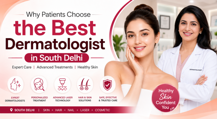 Why Patients Choose the Best Dermatologist in South Delhi
