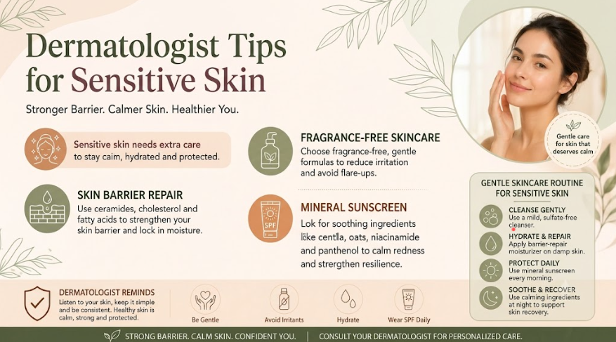 Sensitive skin