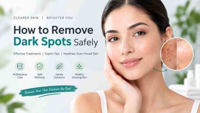 How to Remove Dark Spots Safely